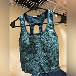 Gymshark padded crop top